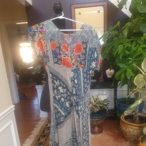 Johnny was maxi floral dress.